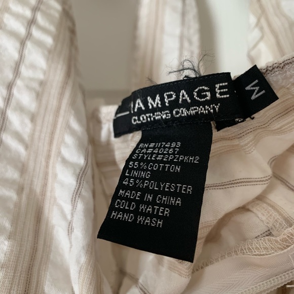 Striped halter - Picture 2 of 5